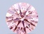 0.80 Ct. Fancy Vivid Pink Round Lab Grown Diamond
