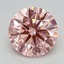 2.39 Ct. Fancy Intense Pink Round Lab Grown Diamond