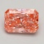 1.51 Ct. Fancy Vivid Pink Radiant Lab Grown Diamond