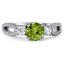 Modern Peridot Vintage Ring