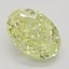 2.21 Ct. Fancy Yellow Oval Diamond