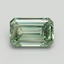 1.03 Ct. Fancy Intense Pacific Green Emerald Lab Grown Diamond