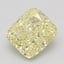1.02 Ct. Fancy Yellow Cushion Diamond