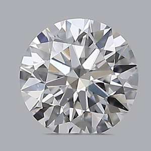 Round diamond — real photo