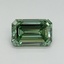 2.05 Ct. Fancy Vivid Green Emerald Lab Grown Diamond