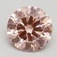 3.02 Ct. Fancy Intense Pink Round Lab Grown Diamond
