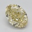 2.13 Ct. Fancy Intense Yellow Oval Lab Grown Diamond