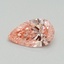 0.40 Ct. Fancy Vivid Pink Pear Lab Grown Diamond