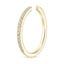 18K Yellow Gold Sia Three-Quarter Coverage Diamond Ring (1/5 ct. tw.), smallside view