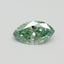 0.51 Ct. Fancy Vivid Pacific Green Marquise Lab Grown Diamond