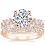 14K Rose Gold Olivetta Diamond Ring with Olivetta Diamond Ring