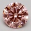 3.50 Ct. Fancy Intense Pink Round Lab Grown Diamond