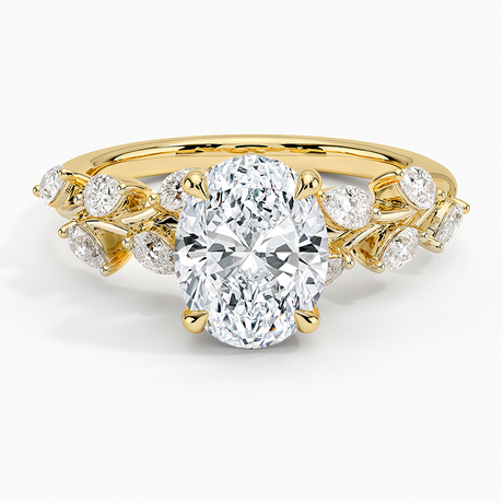 Floral Inspired Diamond Ring