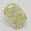 1.02 Ct. Fancy Yellow Cushion Diamond