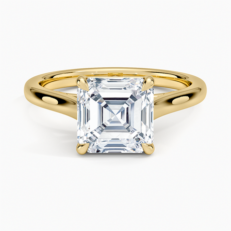2mm Provence Solitaire Ring