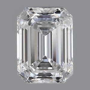 Emerald diamond — real photo