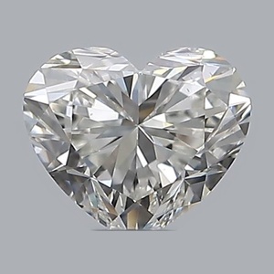 Heart diamond — real photo
