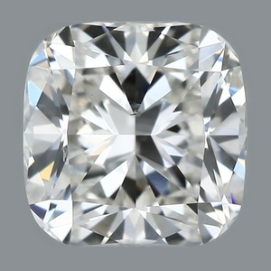Cushion diamond — real photo