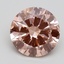 2.80 Ct. Fancy Intense Pink Round Lab Grown Diamond