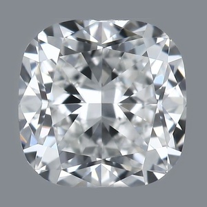 Cushion diamond — real photo