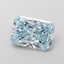 2.22 Ct. Fancy Vivid  Blue Radiant Lab Grown Diamond
