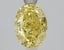 1.60 Ct. Fancy Vivid Yellow Yellow Oval Lab Grown Diamond