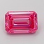 1.82 Ct. Fancy Vivid  Pink Emerald Lab Grown Diamond