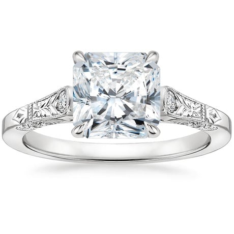 Hand Engraved Vintage Inspired Ring