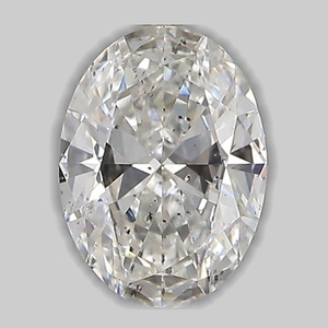 Oval diamond — real photo