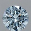 2.01 Ct. Fancy Vivid Blue Round Lab Grown Diamond