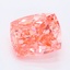 1.16 Ct. Fancy Vivid Pink Cushion Lab Grown Diamond