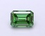 1.13 Ct. Fancy Vivid Green Emerald Lab Grown Diamond
