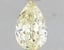 1.00 Ct. Fancy Yellow Pear Lab Grown Diamond