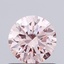 0.70 Ct. Fancy Intense Pink Round Lab Grown Diamond