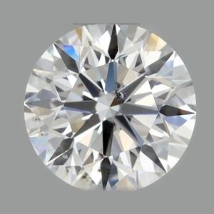 Round diamond — real photo