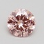1.30 Ct. Fancy Intense Pink Round Lab Grown Diamond