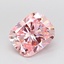 1.99 Ct. Fancy Intense Pink Cushion Lab Grown Diamond