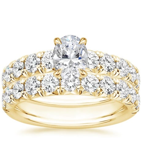 18K Yellow Gold Ellora Diamond Bridal Set