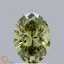 1.05 Ct. Fancy Vivid Green Oval Lab Grown Diamond