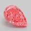 3.08 Ct. Fancy Vivid Pink Pear Lab Grown Diamond
