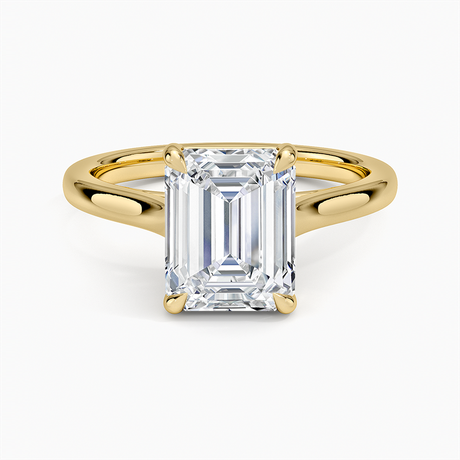 2mm Provence Solitaire Ring