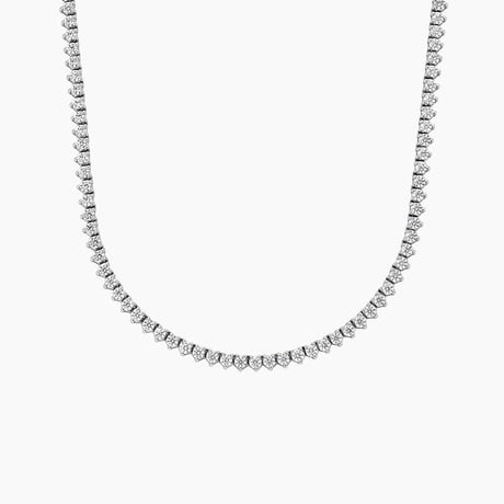 18 in. Perfect Three-Prong Diamond Tennis Necklace (5 ct. tw.)
