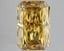 2.04 Ct. Fancy Vivid Brownish Yellow Radiant Lab Grown Diamond