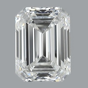 Emerald diamond — real photo