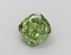 1.45 Ct. Fancy Vivid  Green Cushion Lab Grown Diamond