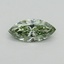 0.50 Ct. Fancy Vivid Green Marquise Lab Grown Diamond