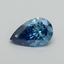 1.10 Ct. Fancy Vivid Blue Pear Lab Grown Diamond
