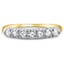 The Belaire Matched Set, smalltop view on a hand