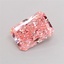 1.88 Ct. Fancy Vivid Pink Radiant Lab Grown Diamond