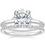 Platinum North Star Ring with Luxe Ballad Diamond Ring (1/4 ct. tw.)